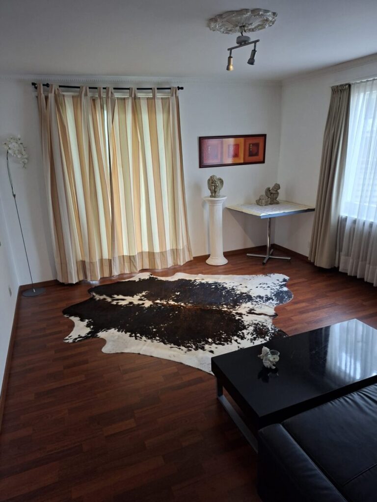 Seitensprungzimmer, Kriens, Kuhfell