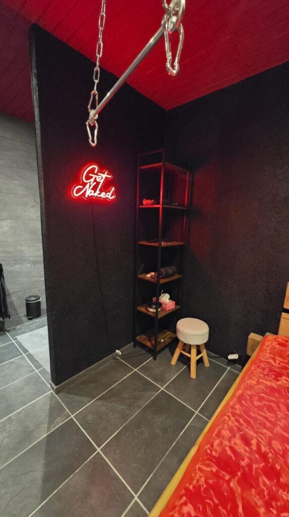 Seitensprungzimmer, Gantrisch Darkroom, Aufhaenung