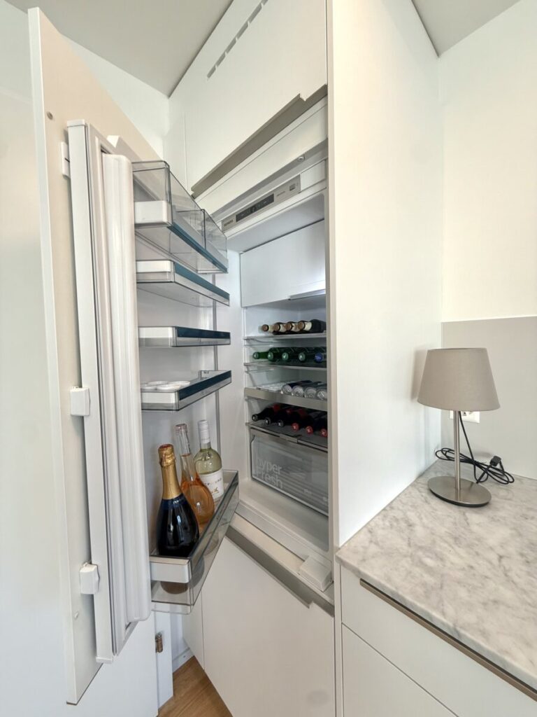 Seitensprungzimmer, Zuerich Helvetiaplatz, Kuehlschrank
