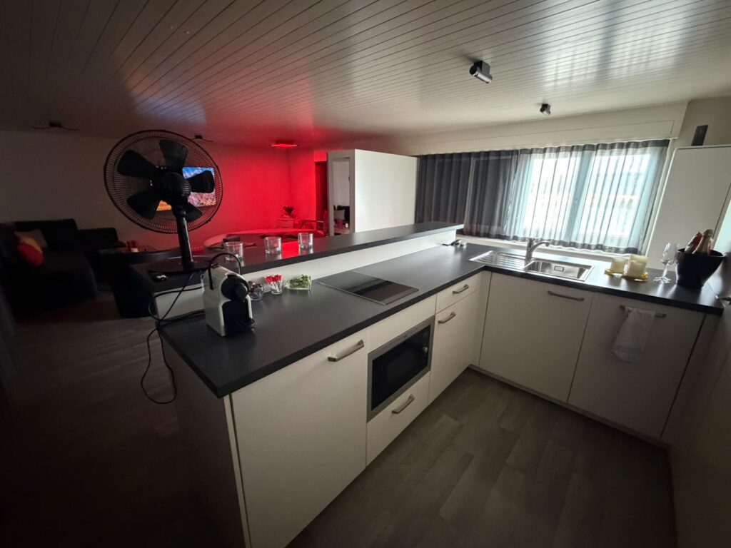 Seitensprungzimmer Beinwil am See, Deluxe Panorama, Kueche